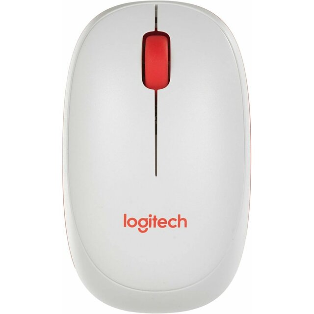 Клавиатура + мышь Logitech MK240 (Цвет: White / Red)