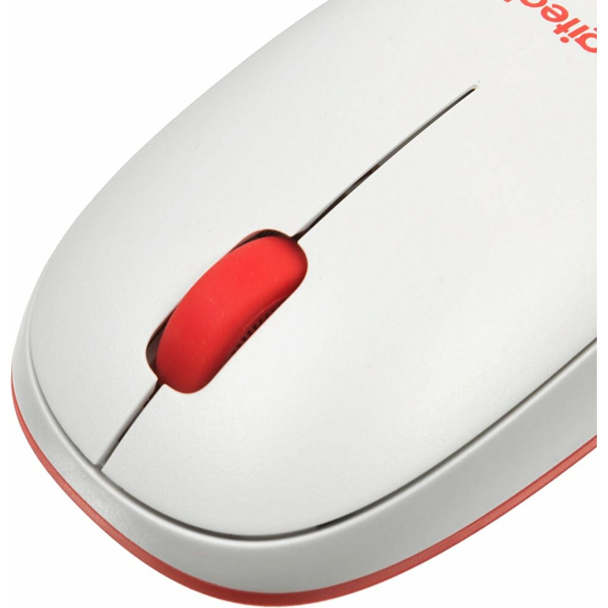 Клавиатура + мышь Logitech MK240 (Цвет: White / Red)
