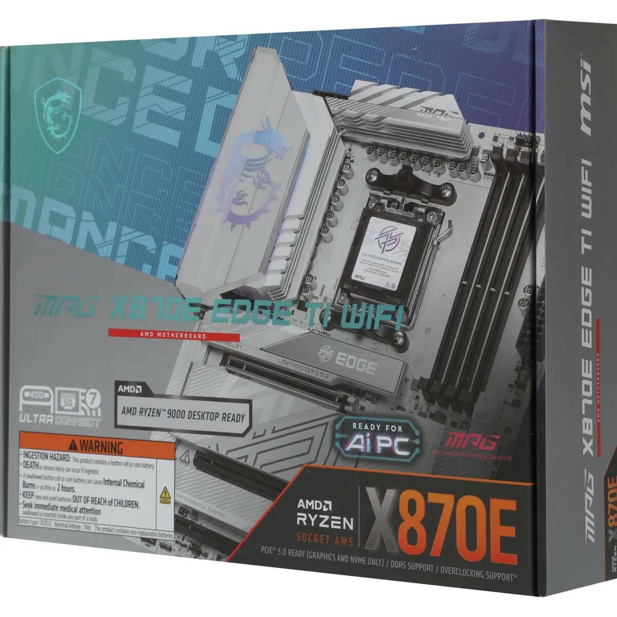 Материнская плата MSI MPG X870E EDGE TI WIFI 