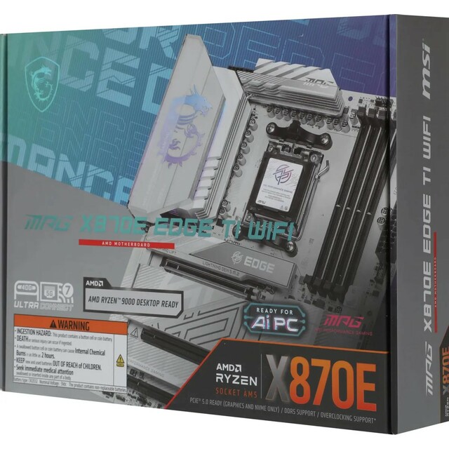Материнская плата MSI MPG X870E EDGE TI WIFI 
