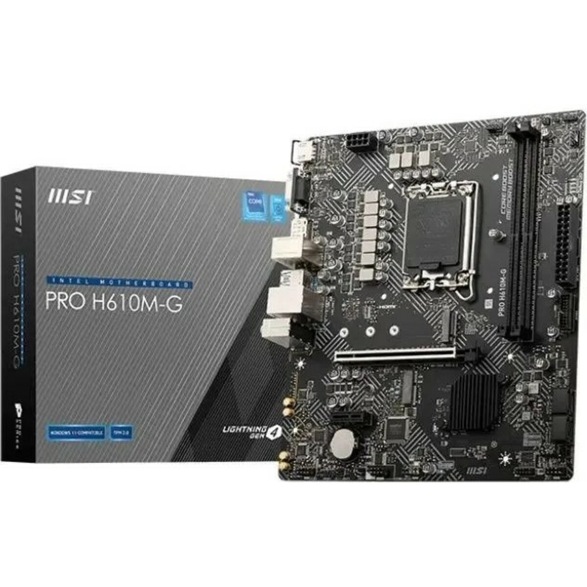 Материнская плата MSI PRO H610M-G 
