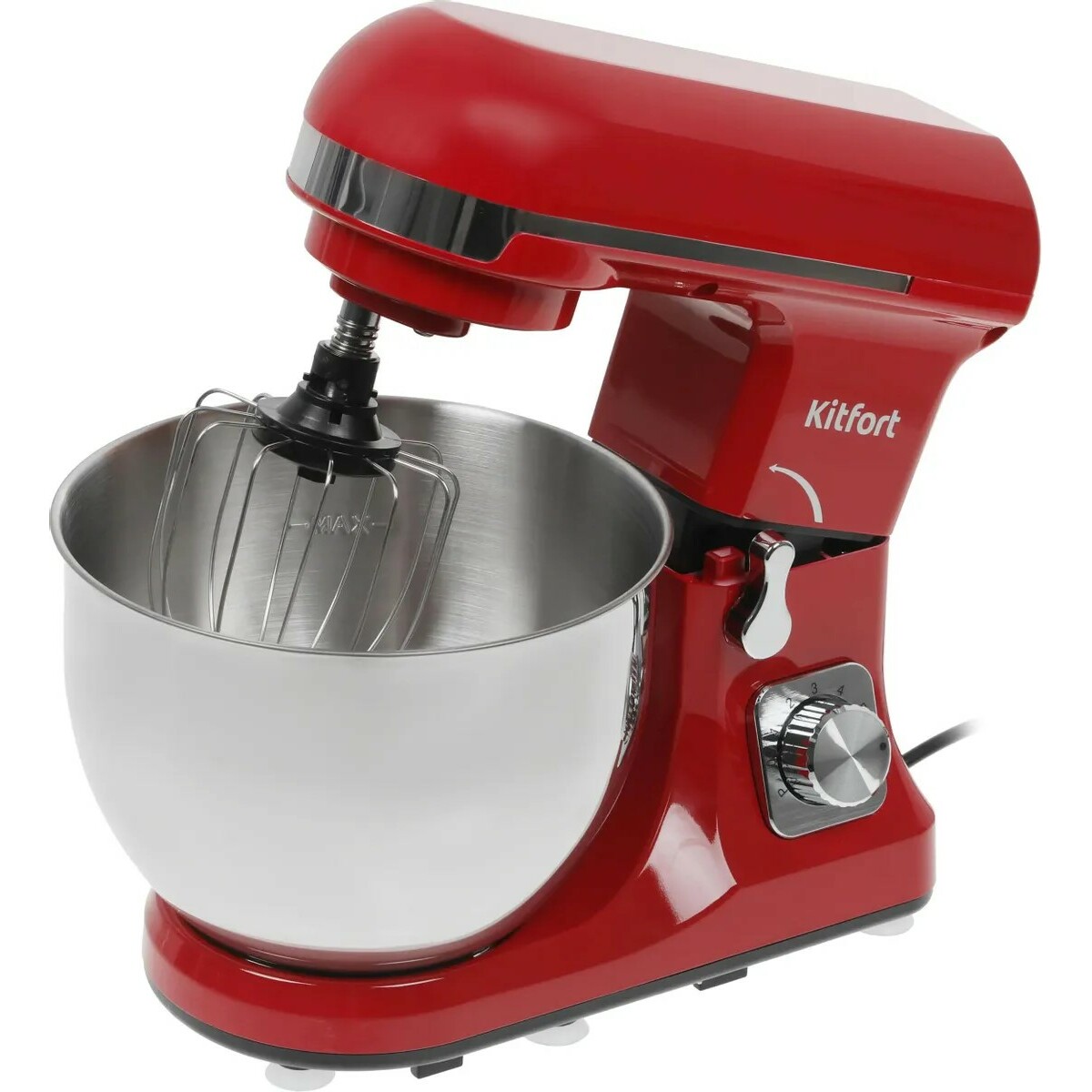 Миксер планетарный Kitfort КТ-1324 (Цвет: Red)