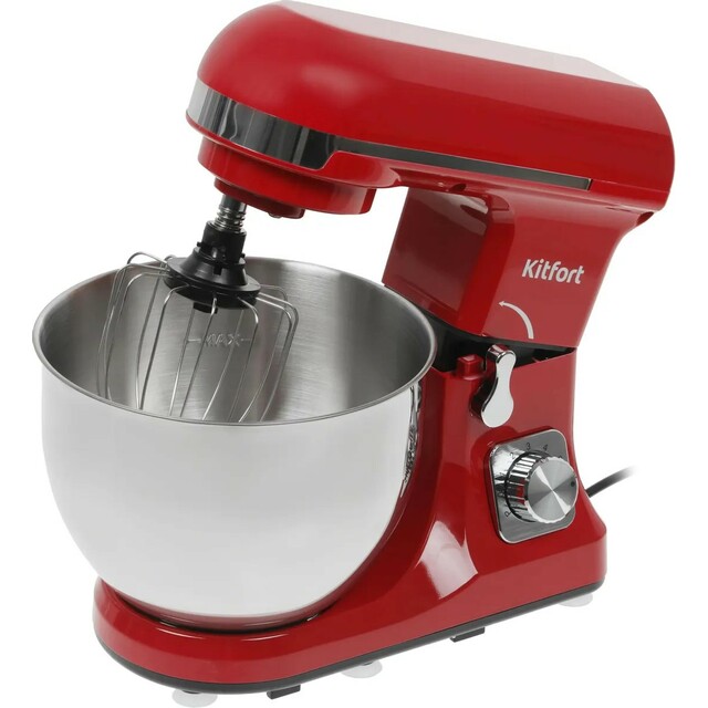 Миксер планетарный Kitfort КТ-1324 (Цвет: Red) Миксер планетарный Kitfort КТ-1324 (Цвет: Red)