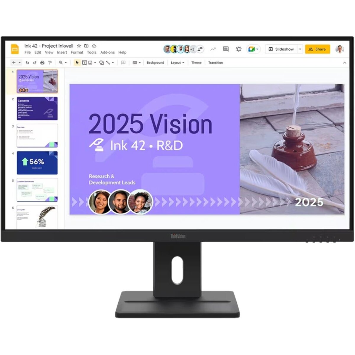 Монитор Lenovo 27" E27Q-40, черный