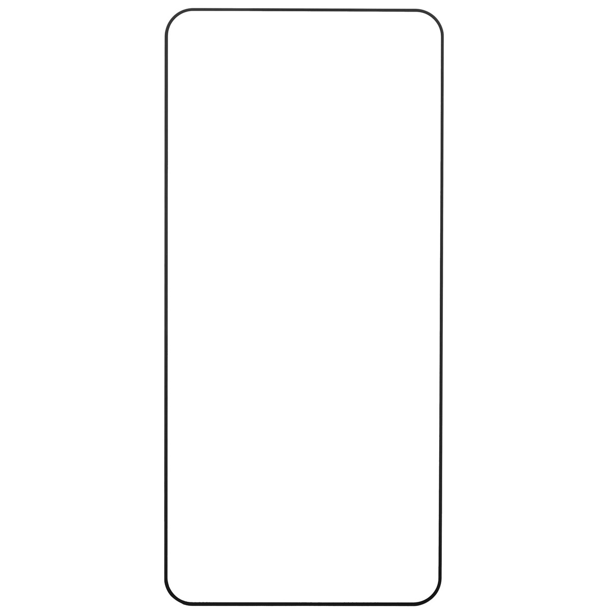 Защитное стекло Borasco Full Glue для смартфона Samsung S25 Edge (Цвет: Black)