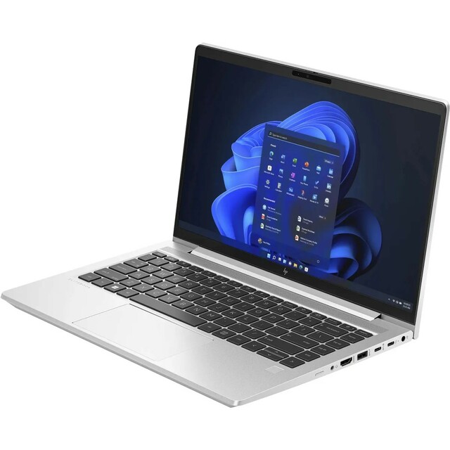 Ноутбук HP EliteBook 640 G10 (Intel Core i5 1335U 1.3Ghz/16Gb DDR4/SSD 512Gb/Intel Iris Xe graphics/14 /IPS/FHD (1920x1080)/Windows 11 Home/silver/WiFi/BT/Cam)