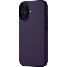 Чехол-накладка uBear Touch Mag Case для смартфона Apple iPhone 16 (Цвет: Dark Purple)