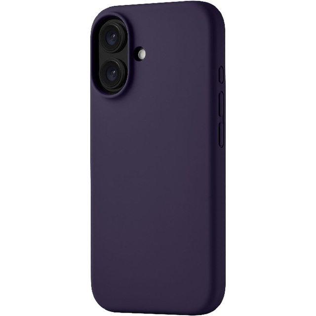 Чехол-накладка uBear Touch Mag Case для смартфона Apple iPhone 16 (Цвет: Dark Purple)