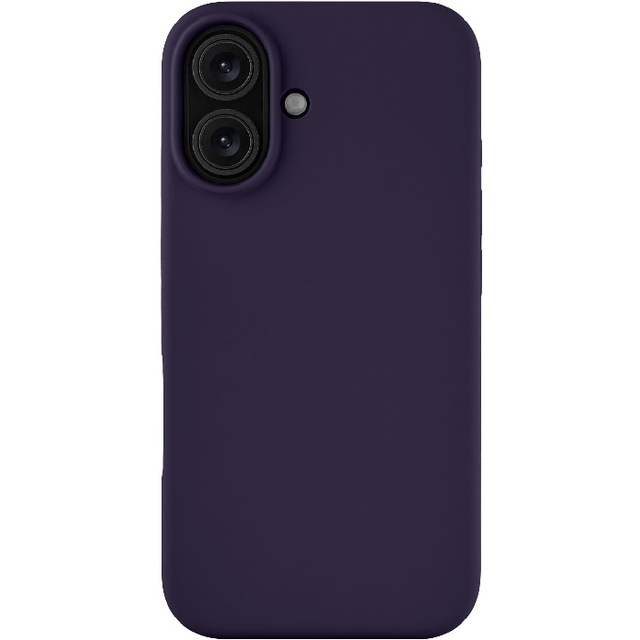 Чехол-накладка uBear Touch Mag Case для смартфона Apple iPhone 16 (Цвет: Dark Purple)