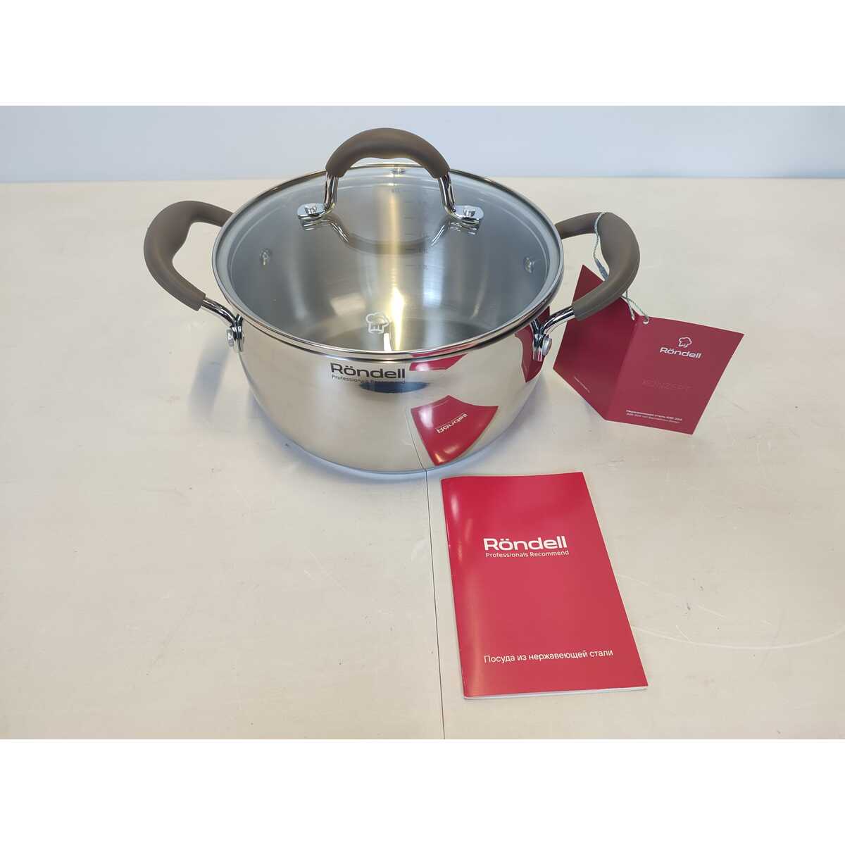 Кастрюля Rondell Konzept RDS-1229 (Цвет: Inox)