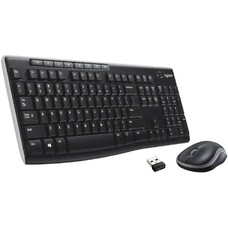 Клавиатура + мышь Logitech MK270, черный