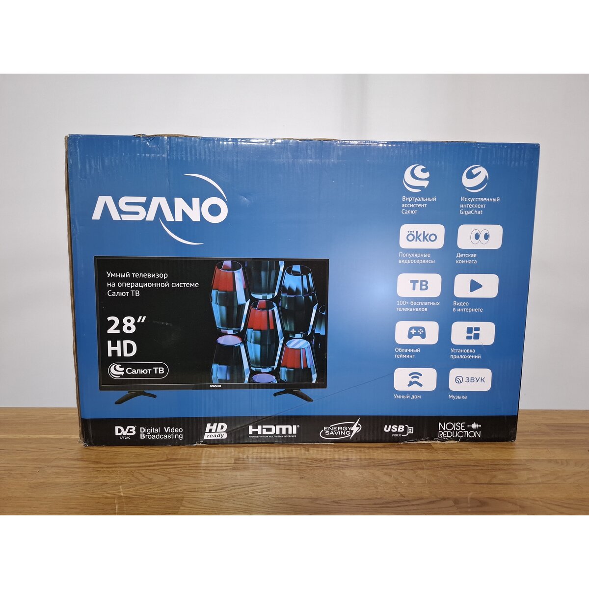 Телевизор Asano 28" 28LH5010T, черный