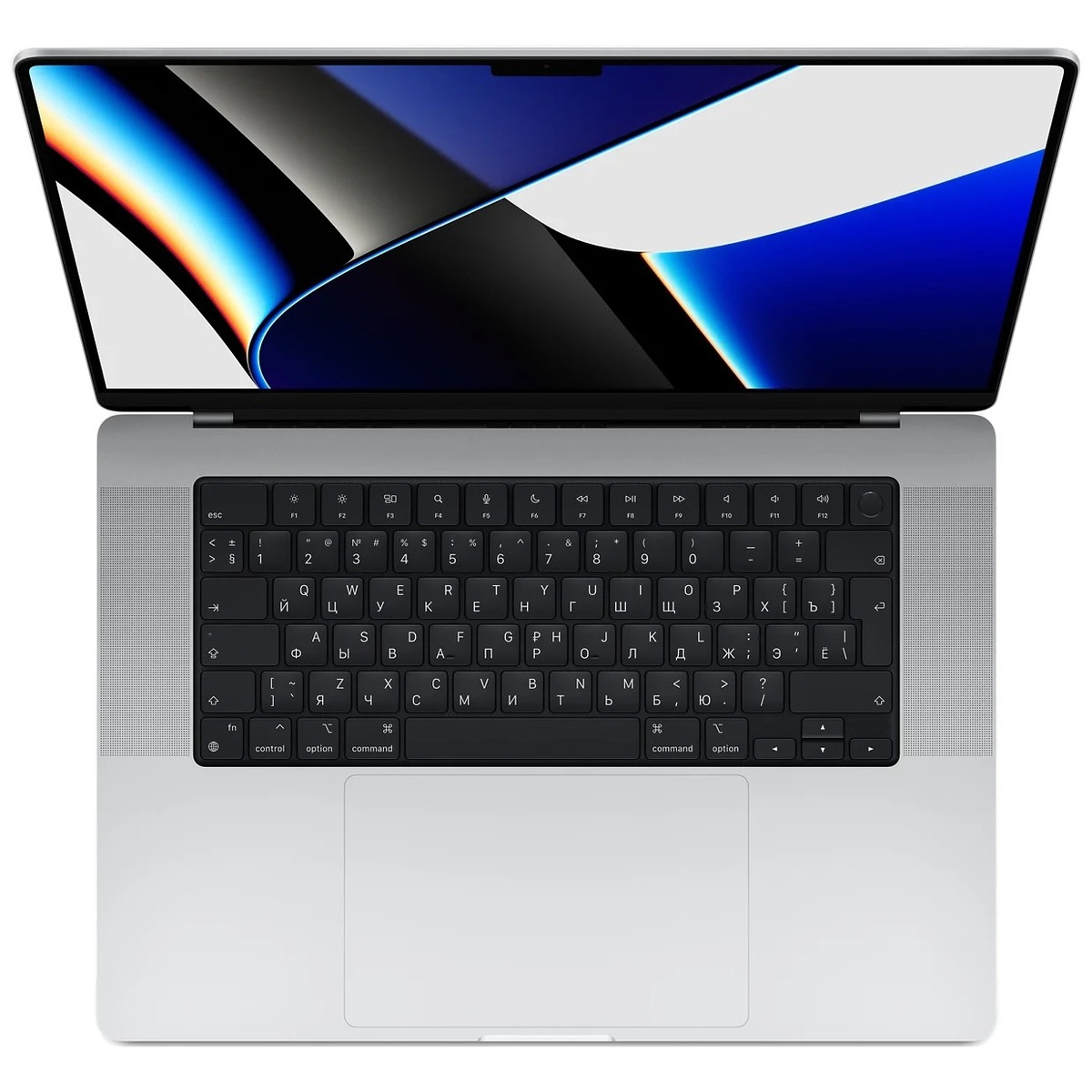 Ноутбук Apple MacBook Pro 16 Apple M1 Pro 10-core / 16Gb / 512Gb / Apple graphics 16-core / Silver