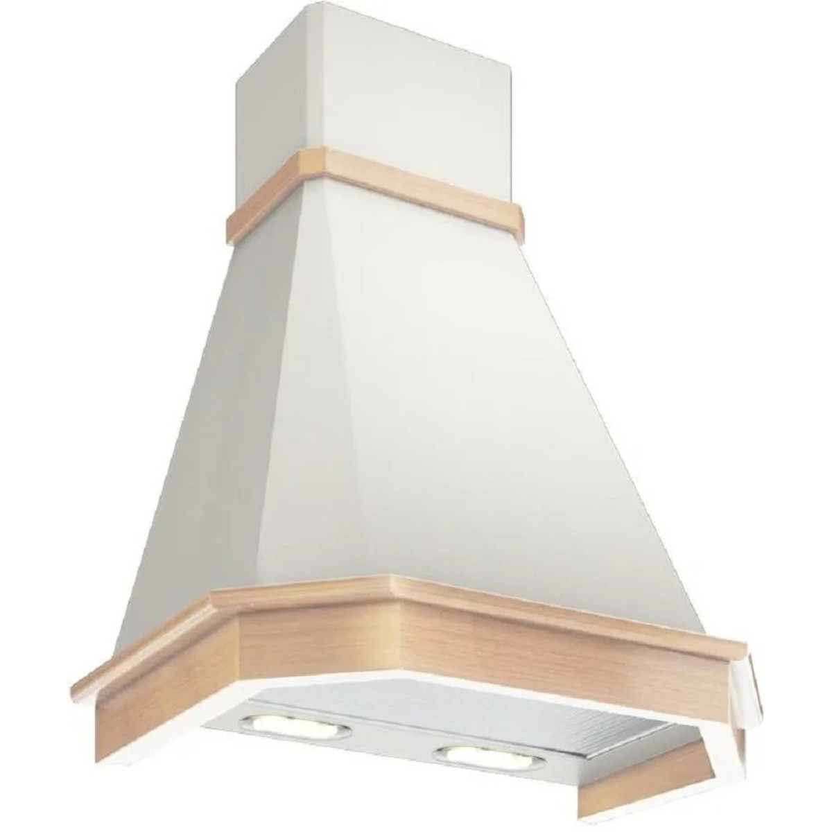 Вытяжка каминная Elikor Камин Грань 60П-650-П3Л (Цвет: Beige)