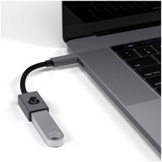 Переходник uBear USB Type-C to USB 3.0 Connector (Цвет: Gray)
