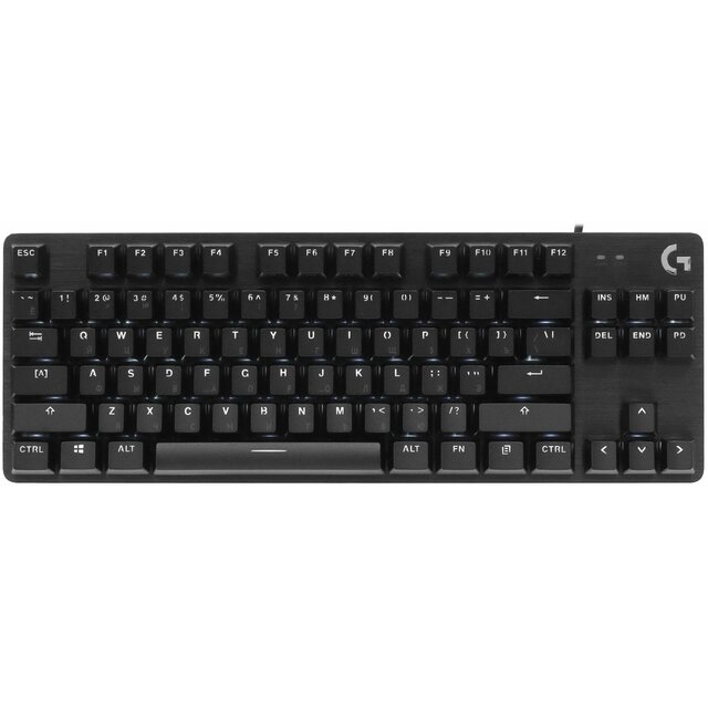 Клавиатура Logitech G412 TKL механическая, черный 