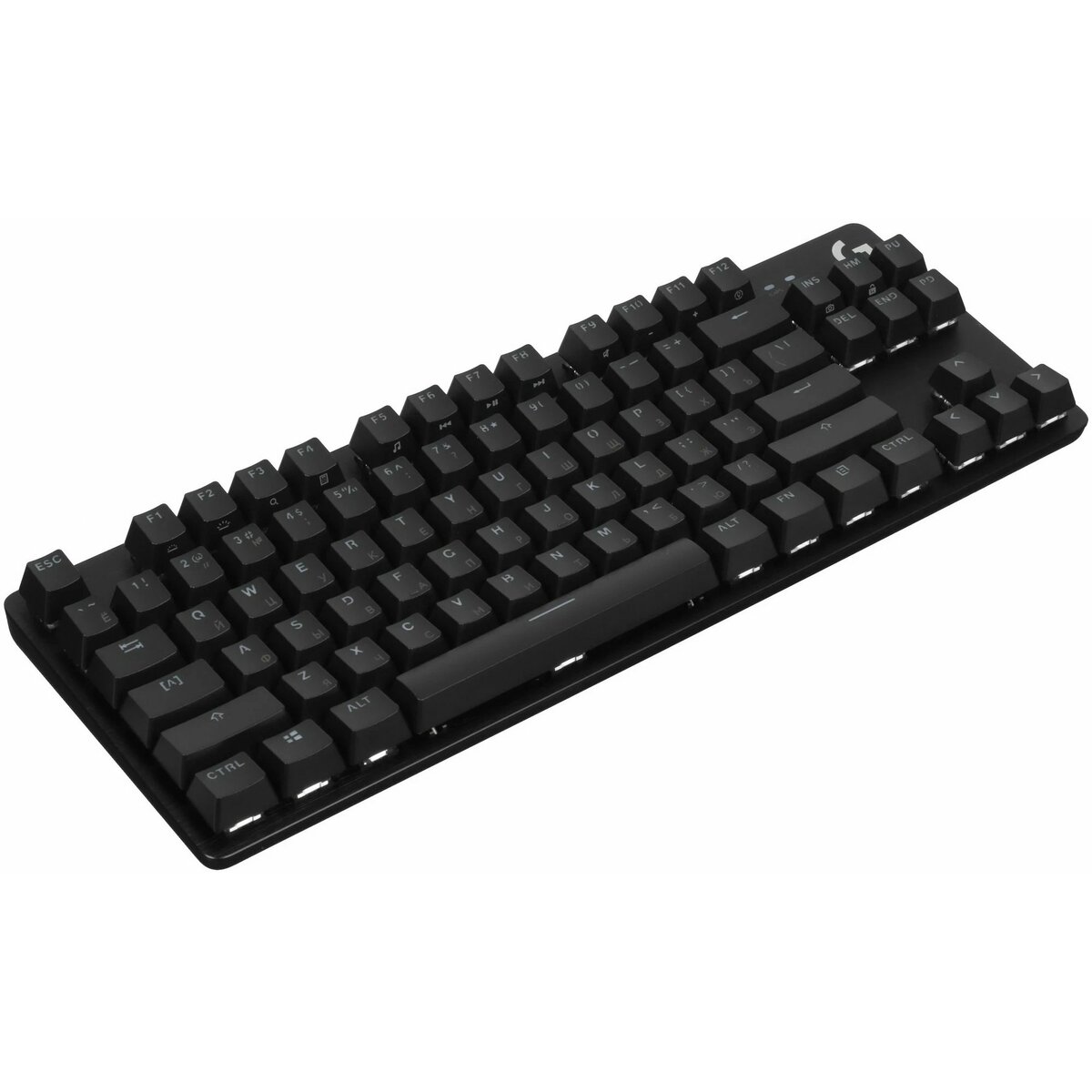 Клавиатура Logitech G412 TKL механическая, черный 