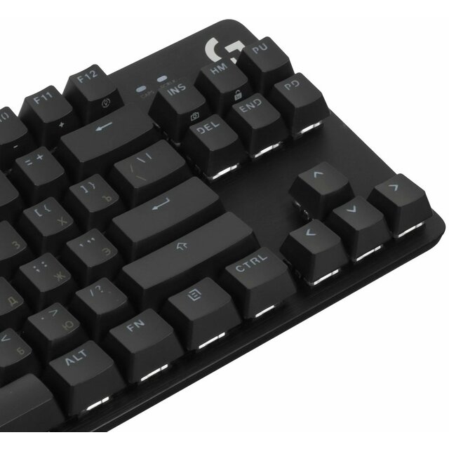 Клавиатура Logitech G412 TKL механическая, черный 