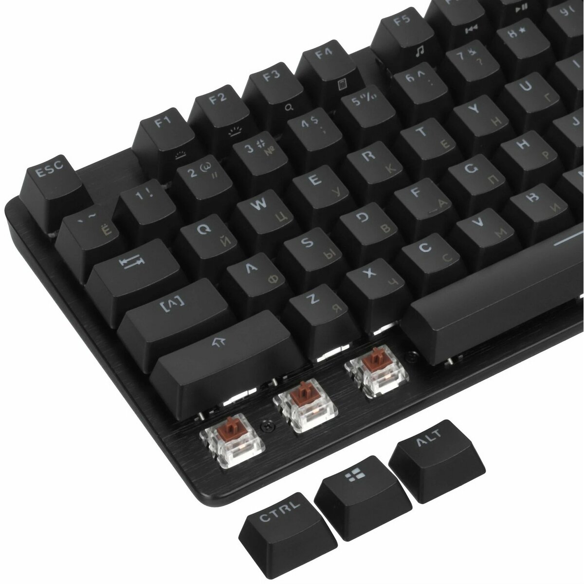 Клавиатура Logitech G412 TKL механическая, черный 