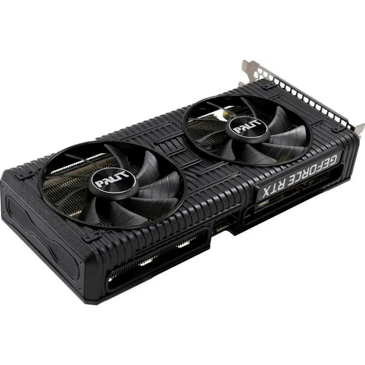 Видеокарта Palit PCI-E 4.0 PA-RTX3060 DUAL 12G NVIDIA GeForce RTX 3060 12288Mb 192 GDDR6 1320 / 15000 / HDMIx1 / DPx3 / HDCP Ret lhr