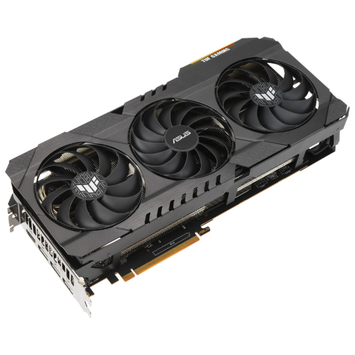 Видеокарта ASUS PCI-E 4.0 TUF-RX6800XT-O16G-GAMING AMD Radeon RX 6800XT 16384Mb 256 GDDR6 2065 / 16000 / HDMIx1 / DPx3 / HDCP Ret