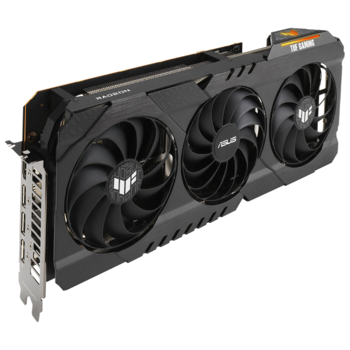 Видеокарта ASUS PCI-E 4.0 TUF-RX6800XT-O16G-GAMING AMD Radeon RX 6800XT 16384Mb 256 GDDR6 2065 / 16000 / HDMIx1 / DPx3 / HDCP Ret
