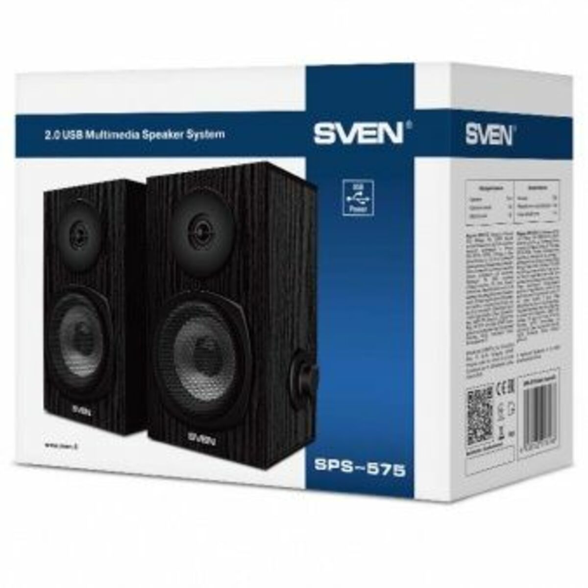 Колонки Sven SPS-575 (Цвет: Black)