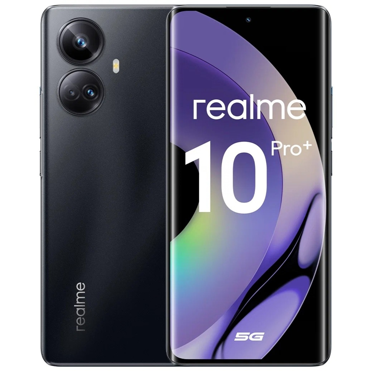 Смартфон realme 10 Pro+ 5G 12 / 256Gb (Цвет: Dark Matter)