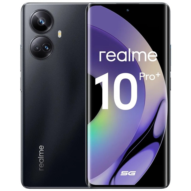 Смартфон realme 10 Pro+ 5G 12 / 256Gb (Цвет: Dark Matter)