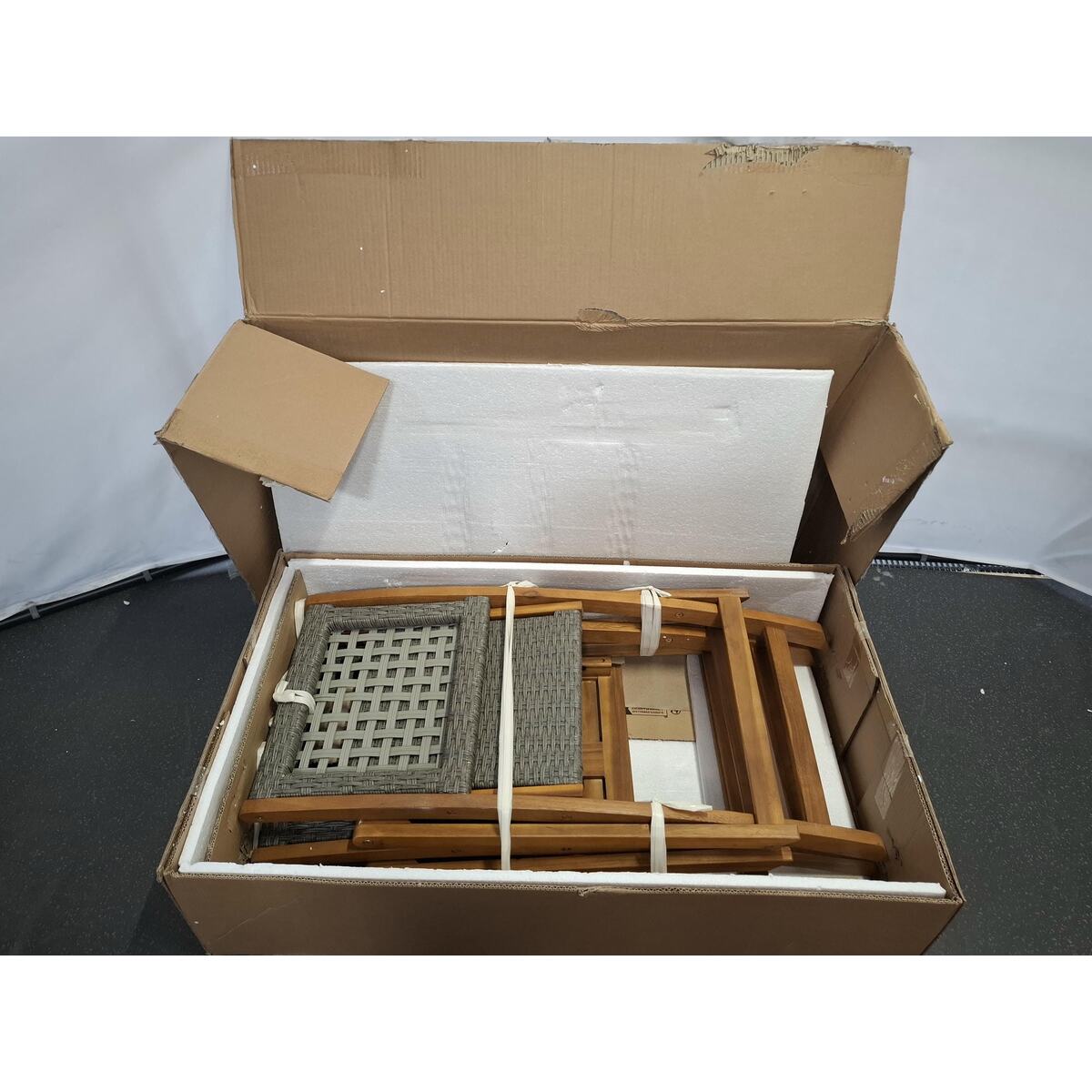 Набор садовой мебели Thinh Phu TP2104.0.1 (3 предмета) (Цвет: Brown/Gray)