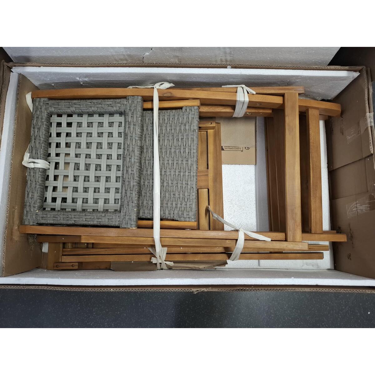 Набор садовой мебели Thinh Phu TP2104.0.1 (3 предмета) (Цвет: Brown/Gray)