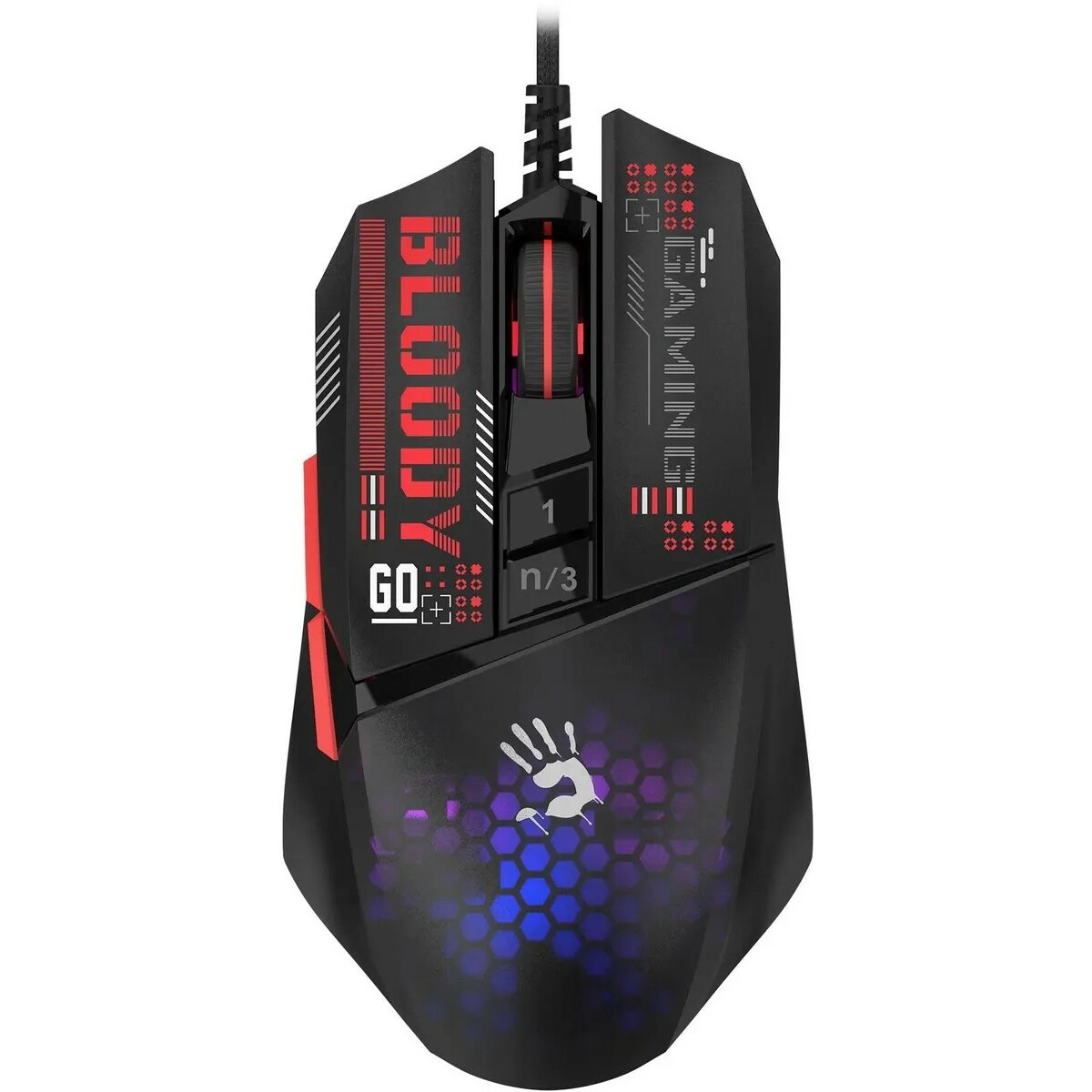 Мышь A4Tech Bloody W60 Max Mini, черный 