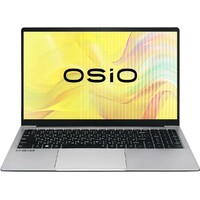 Ноутбук Osio FocusLine F150i-010 (Intel Core i5 1235U 1.3Ghz/16Gb DDR4/SSD 512Gb/Intel Iris Xe graphics/15.6 /IPS/FHD (1920x1080)/Windows 11 Home/gray/WiFi/BT/Cam)