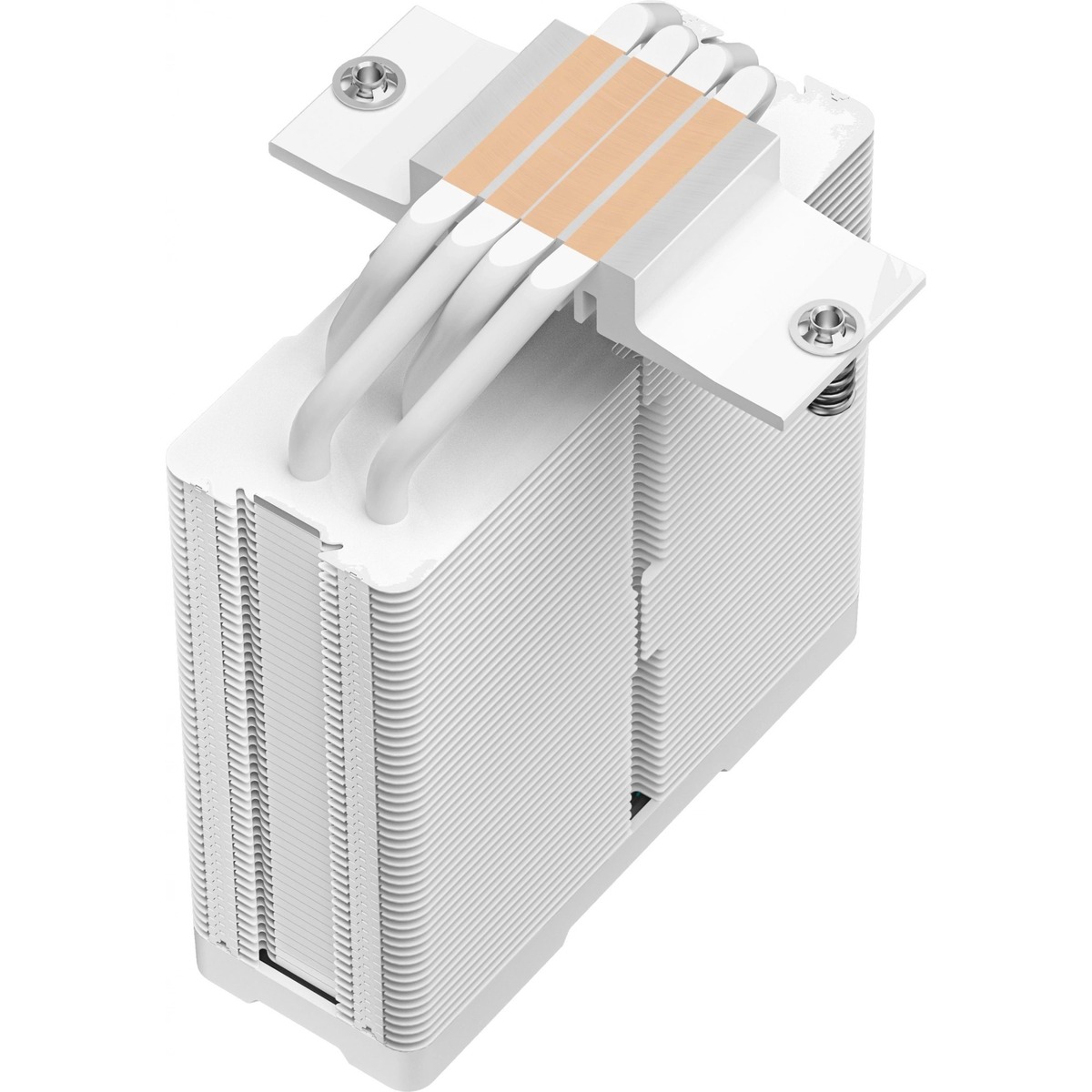 Устройство охлаждения(кулер) Deepcool AG400 Digital Wh ARGB