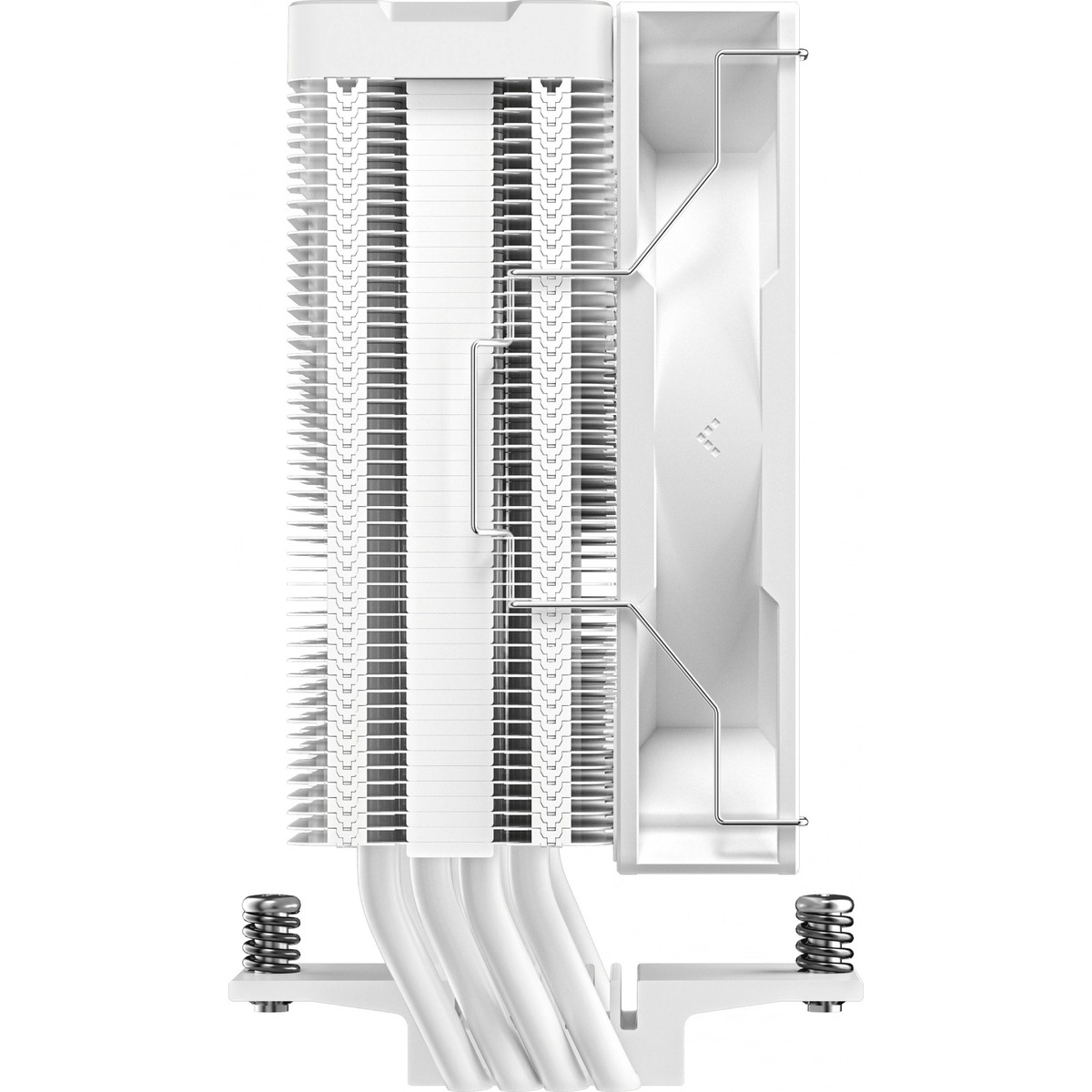 Устройство охлаждения(кулер) Deepcool AG400 Digital Wh ARGB