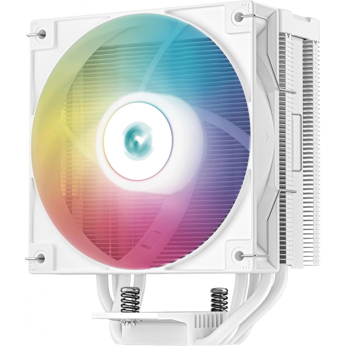 Устройство охлаждения(кулер) Deepcool AG400 Digital Wh ARGB