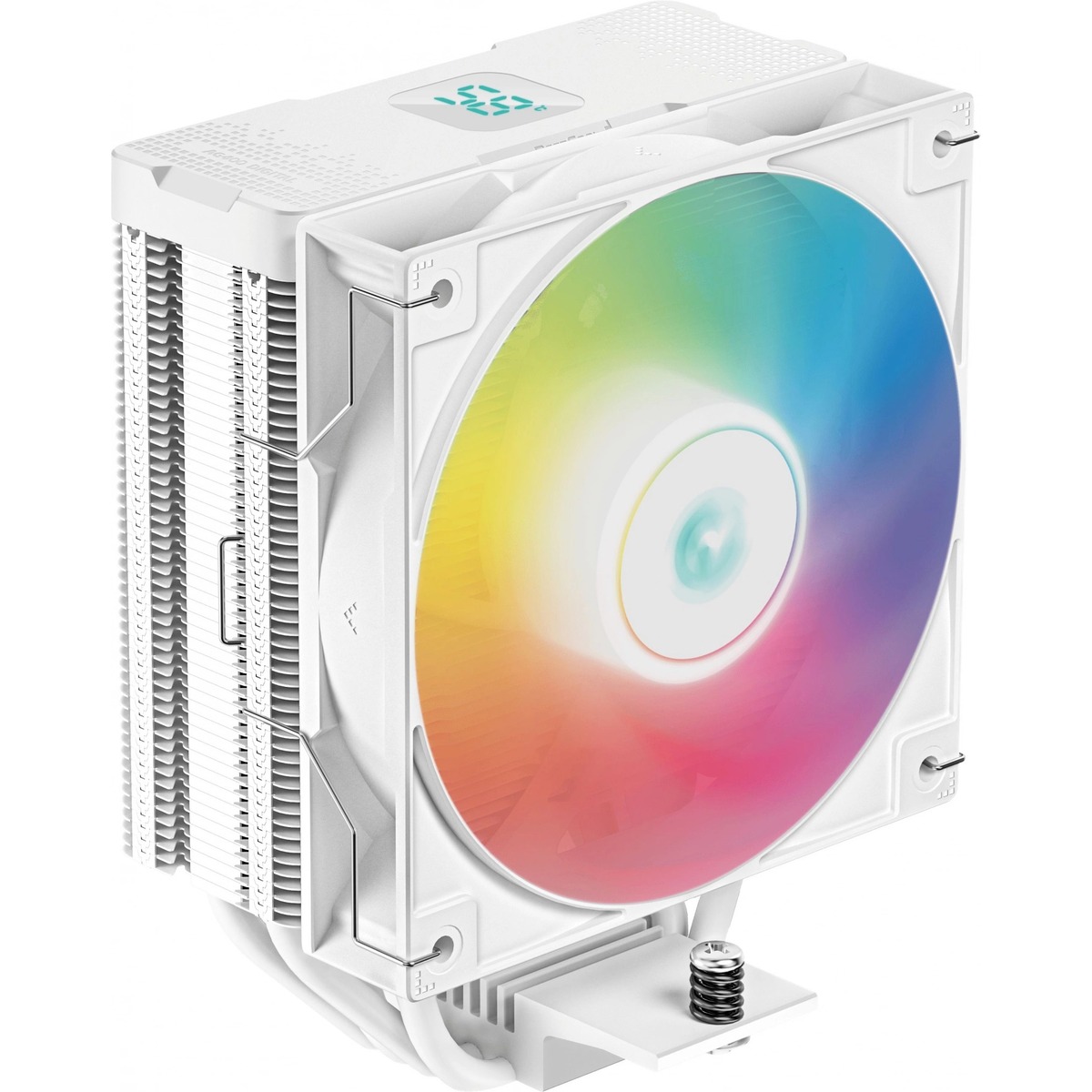 Устройство охлаждения(кулер) Deepcool AG400 Digital Wh ARGB