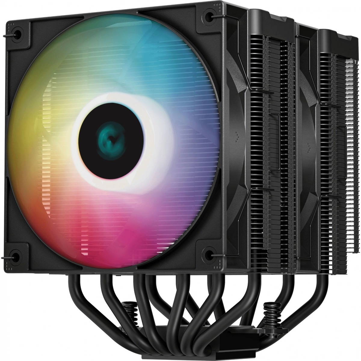 Устройство охлаждения(кулер) Deepcool AG620 Digital Bk ARGB
