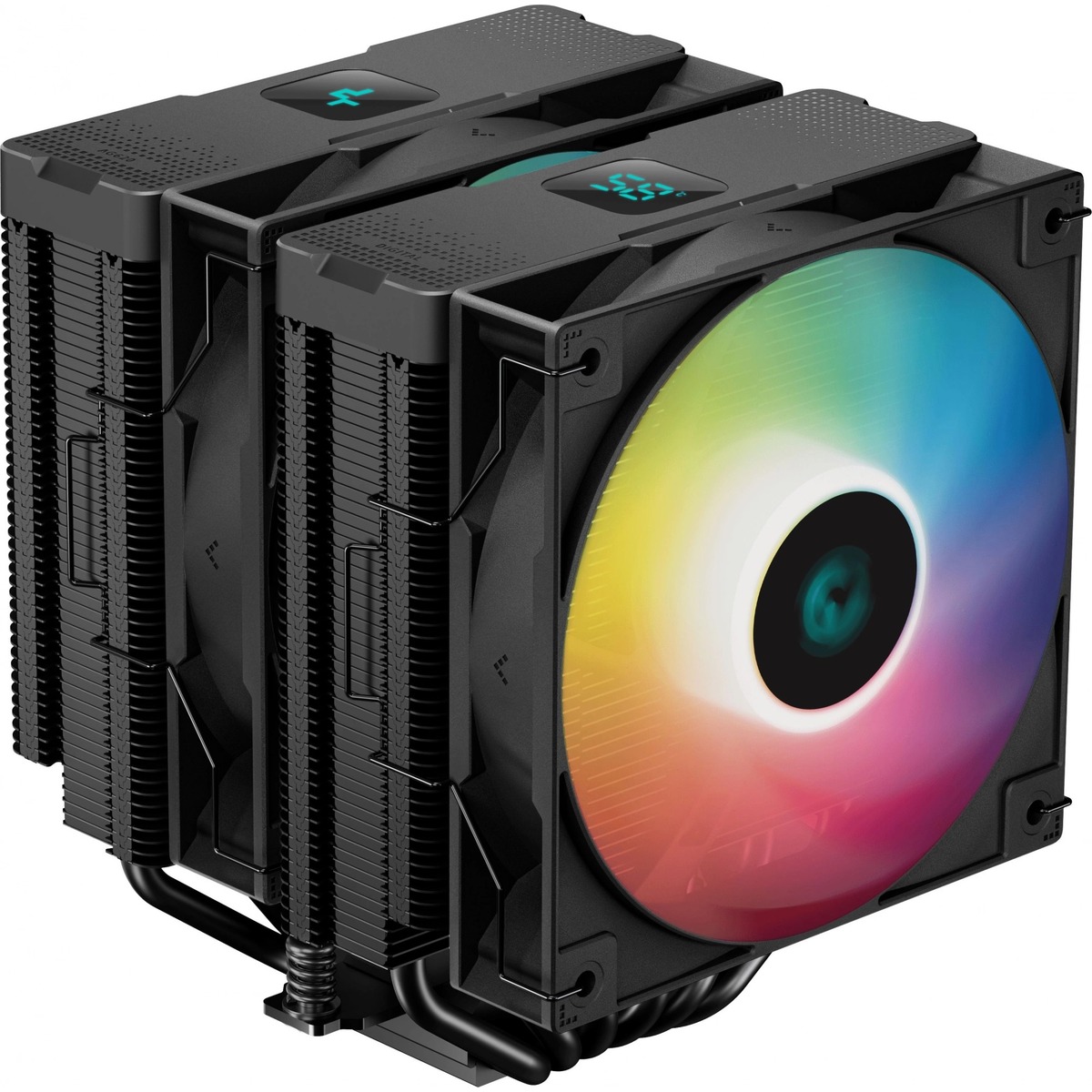 Устройство охлаждения(кулер) Deepcool AG620 Digital Bk ARGB