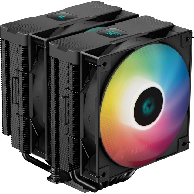 Устройство охлаждения(кулер) Deepcool AG620 Digital Bk ARGB