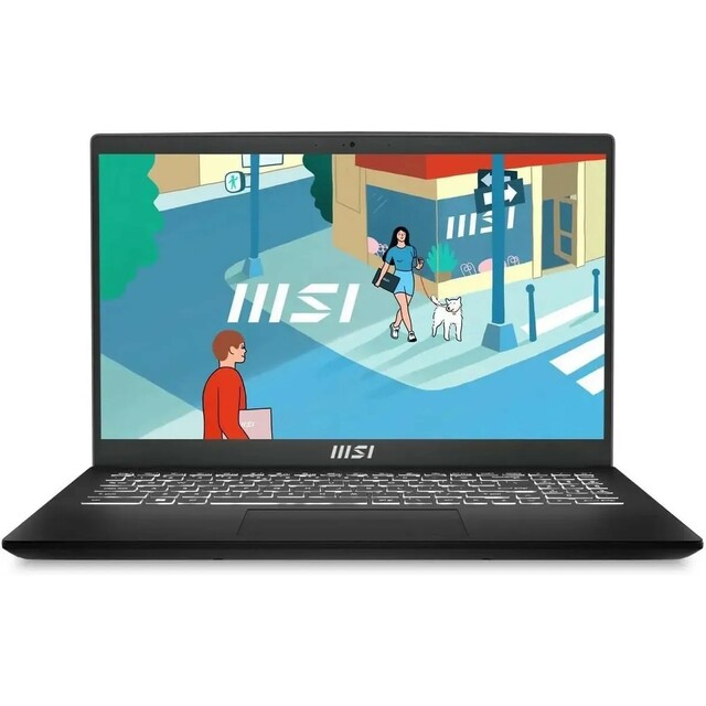 Ноутбук MSI Modern 15 B13M-1017US (Intel Core i5 1335U 1.3Ghz / 16Gb DDR4 / SSD 512Gb / Intel Iris Xe graphics / 15.6