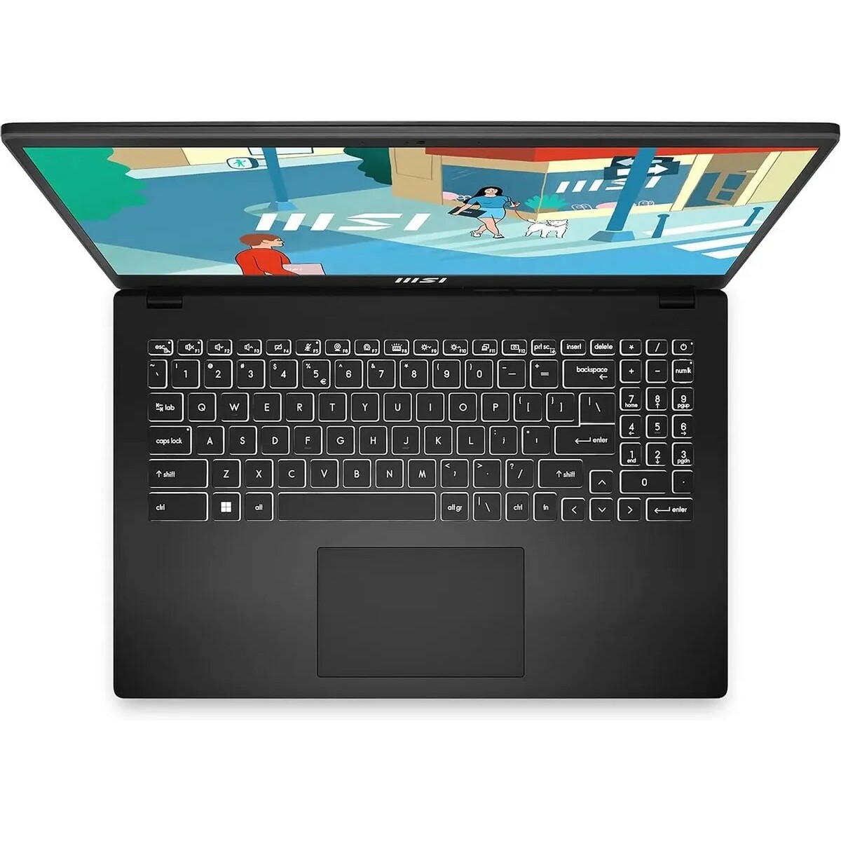 Ноутбук MSI Modern 15 B13M-1017US (Intel Core i5 1335U 1.3Ghz / 16Gb DDR4 / SSD 512Gb / Intel Iris Xe graphics / 15.6