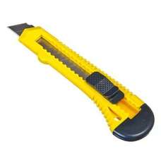 Нож с сегментированным лезвием REXANT 12-4903 (Цвет: Yellow)