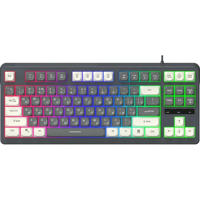 Клавиатура Oklick 711G (Цвет: Gray / White)