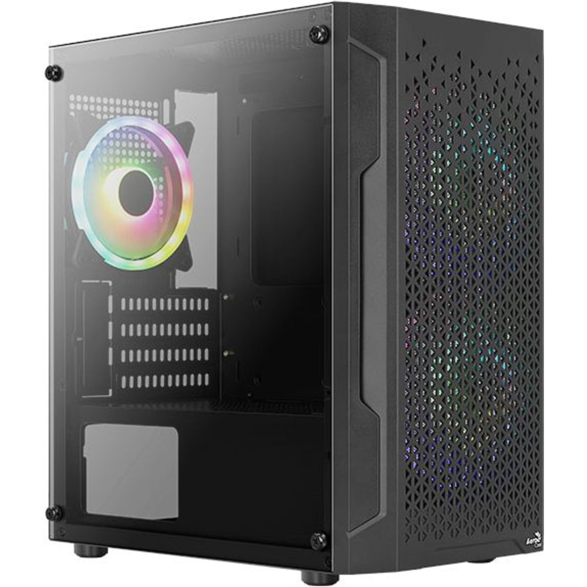 Корпус Aerocool Trinity Mini-G-BK v2 mATX (Цвет: Black)