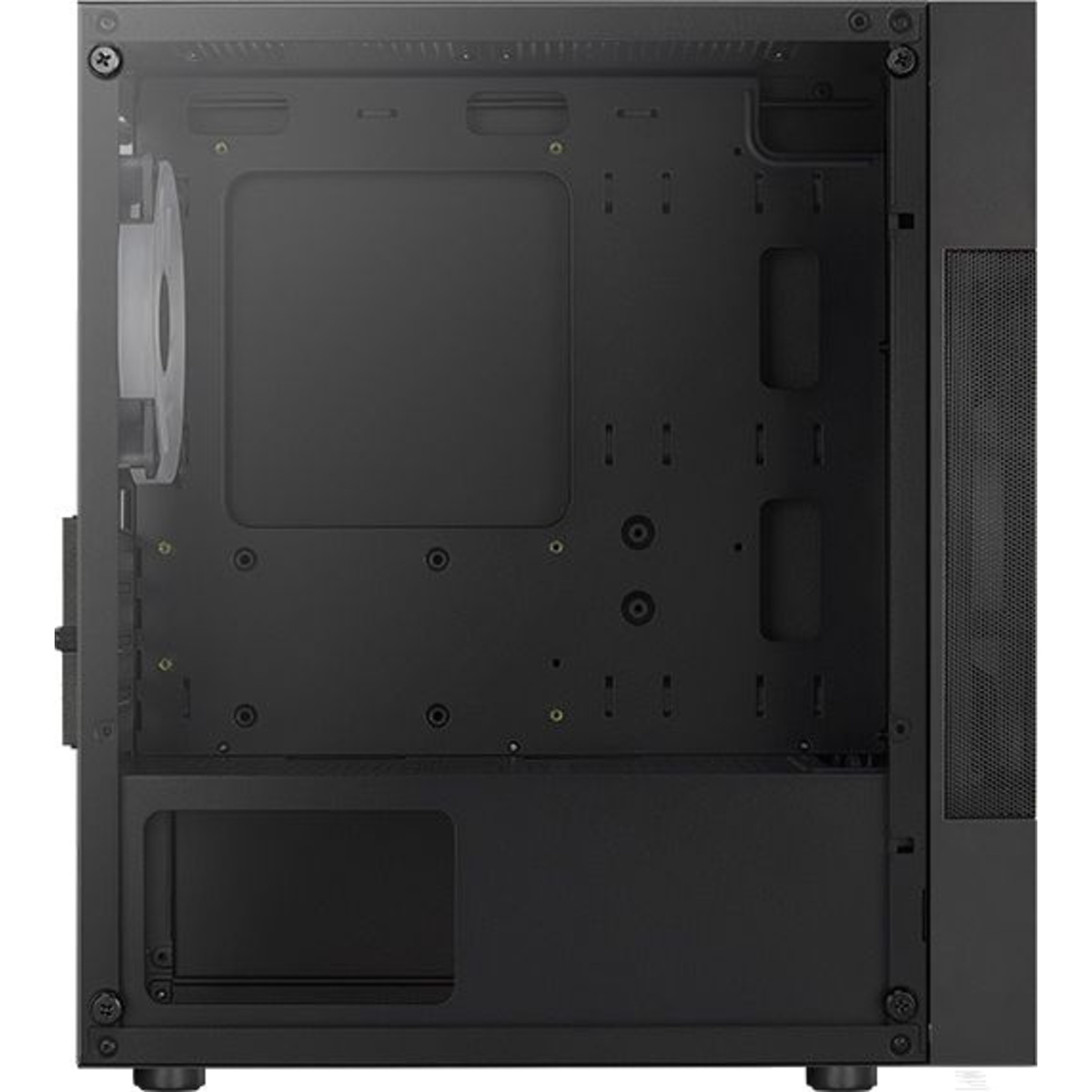 Корпус Aerocool Atomic Lite-G-BK-v2 (Цвет: Black)