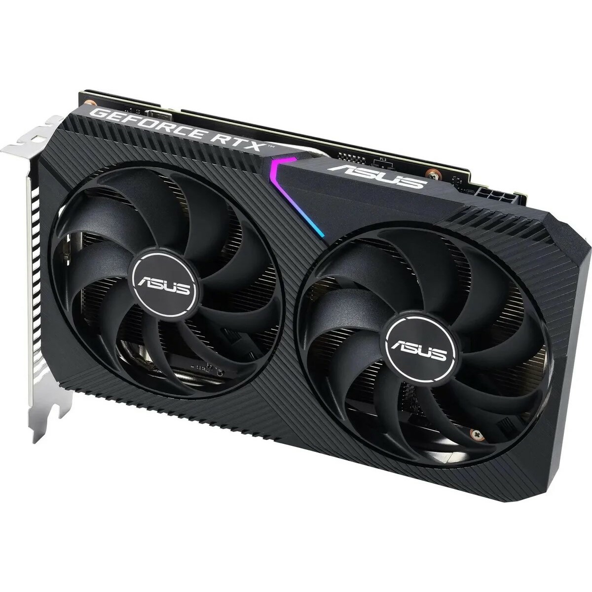 Видеокарта Asus PCI-E 4.0 DUAL-RTX3050-8G-V2 NVIDIA GeForce RTX 3050 8Gb 128bit GDDR6 1777/14000 HDMIx1 DPx3 HDCP Ret