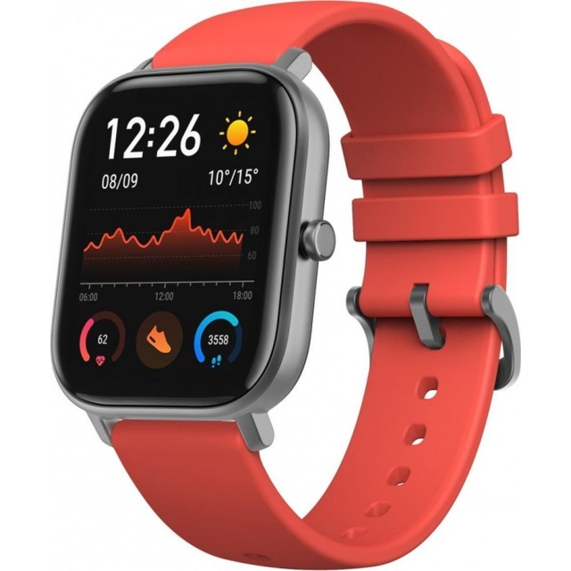 Умные часы Amazfit GTS (Цвет: Vermilion Orange)