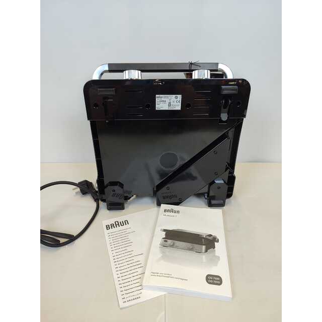 Электрогриль Braun CG7010 (Цвет: Silver / Black) Электрогриль Braun CG7010 (Цвет: Silver / Black)