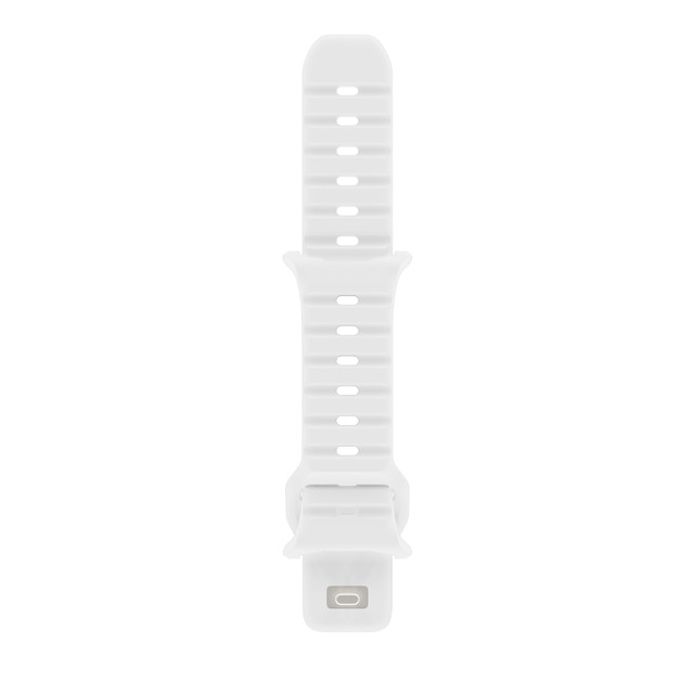 Ремешок силиконовый VLP Pulse Band для Samsung Watch Ultra 47 мм, белый Ремешок силиконовый VLP Pulse Band для Samsung Watch Ultra 47 мм, белый